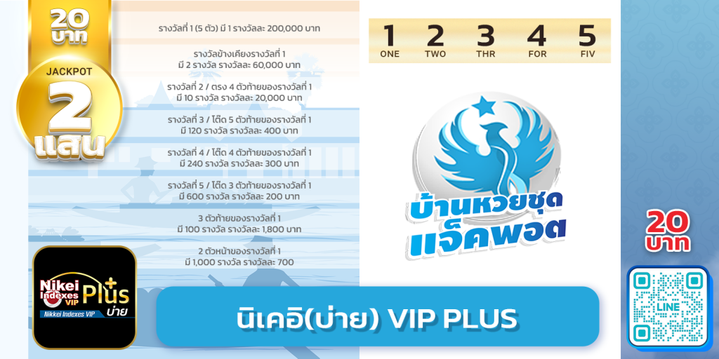 นิเคอิ(บ่าย) VIP Plus