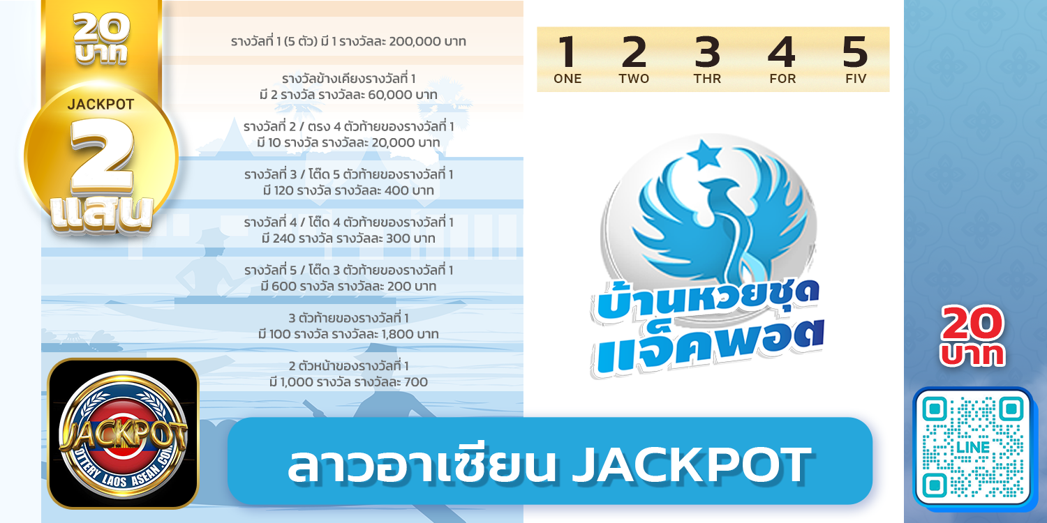 สถิติย้อนหลังลาวอาเซียน Jackpot