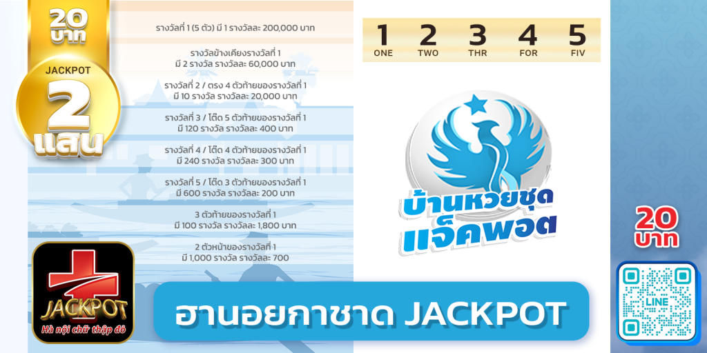 สถิติย้อนหลังฮานอยกาชาด Jackpot